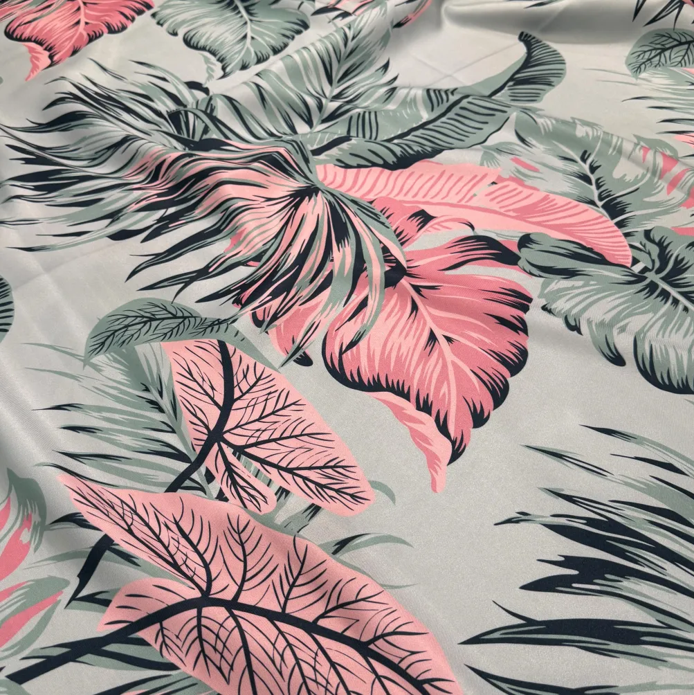 Palmetto (Poly Print) Table Runner in Sage
