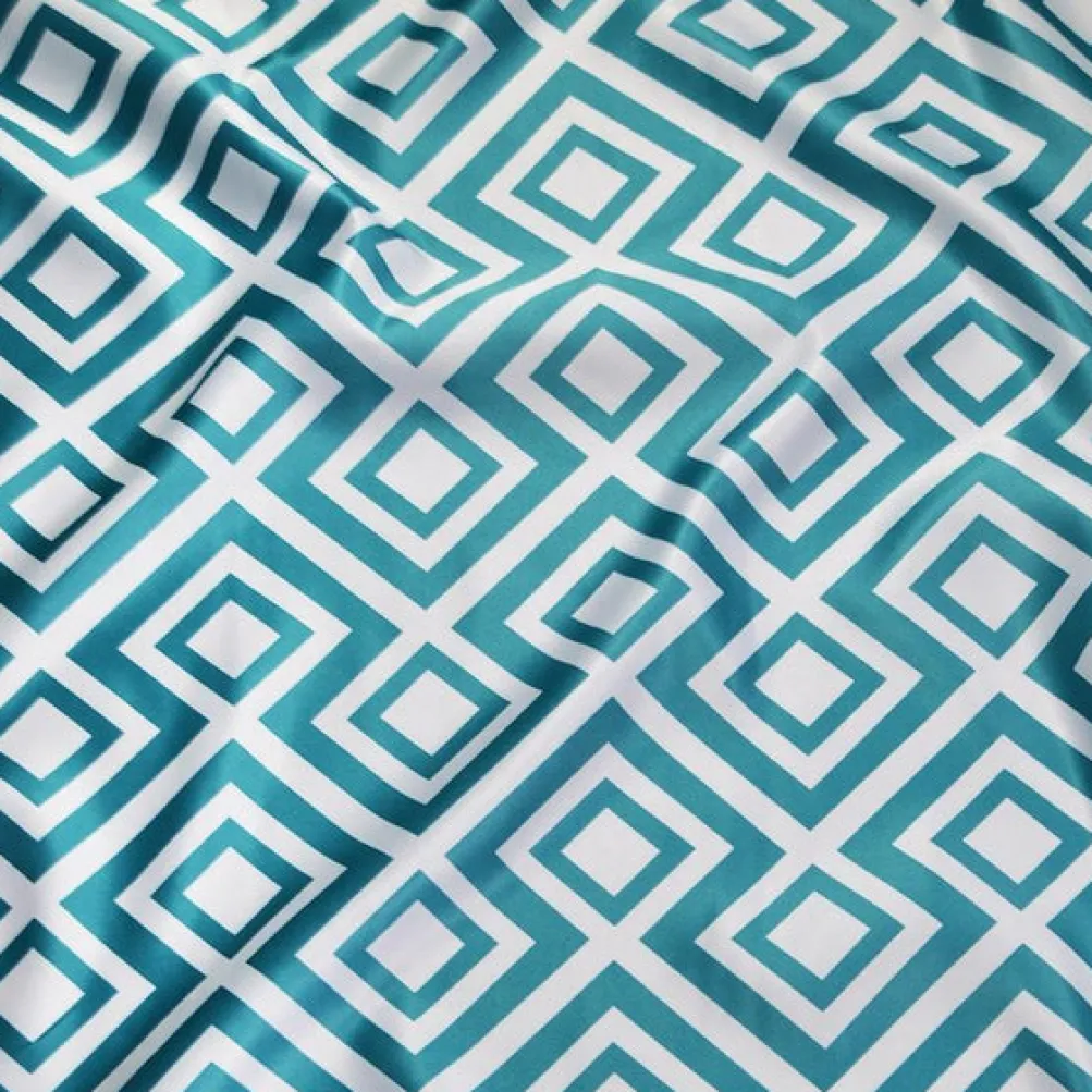 Paragon Print (Lamour) Table Linen in Jade
