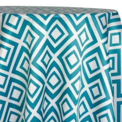 Paragon Print (Lamour) Table Linen in Jade