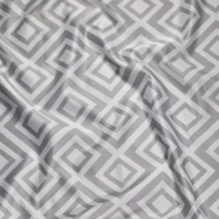 Paragon Print (Lamour) Table Linen in Silver