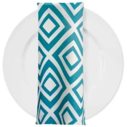 Paragon Print (Lamour) Table Napkin in Jade