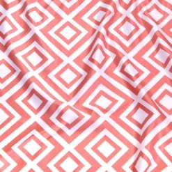 Paragon Print (Lamour) Table Runner in Coral