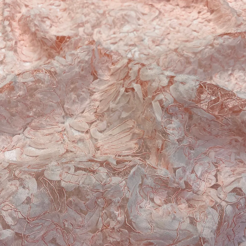 Patina Sheer Table Linen in Blush
