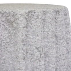 Patina Sheer Table Linen in White