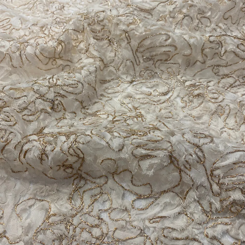 Patina Sheer Table Runner in Ivory