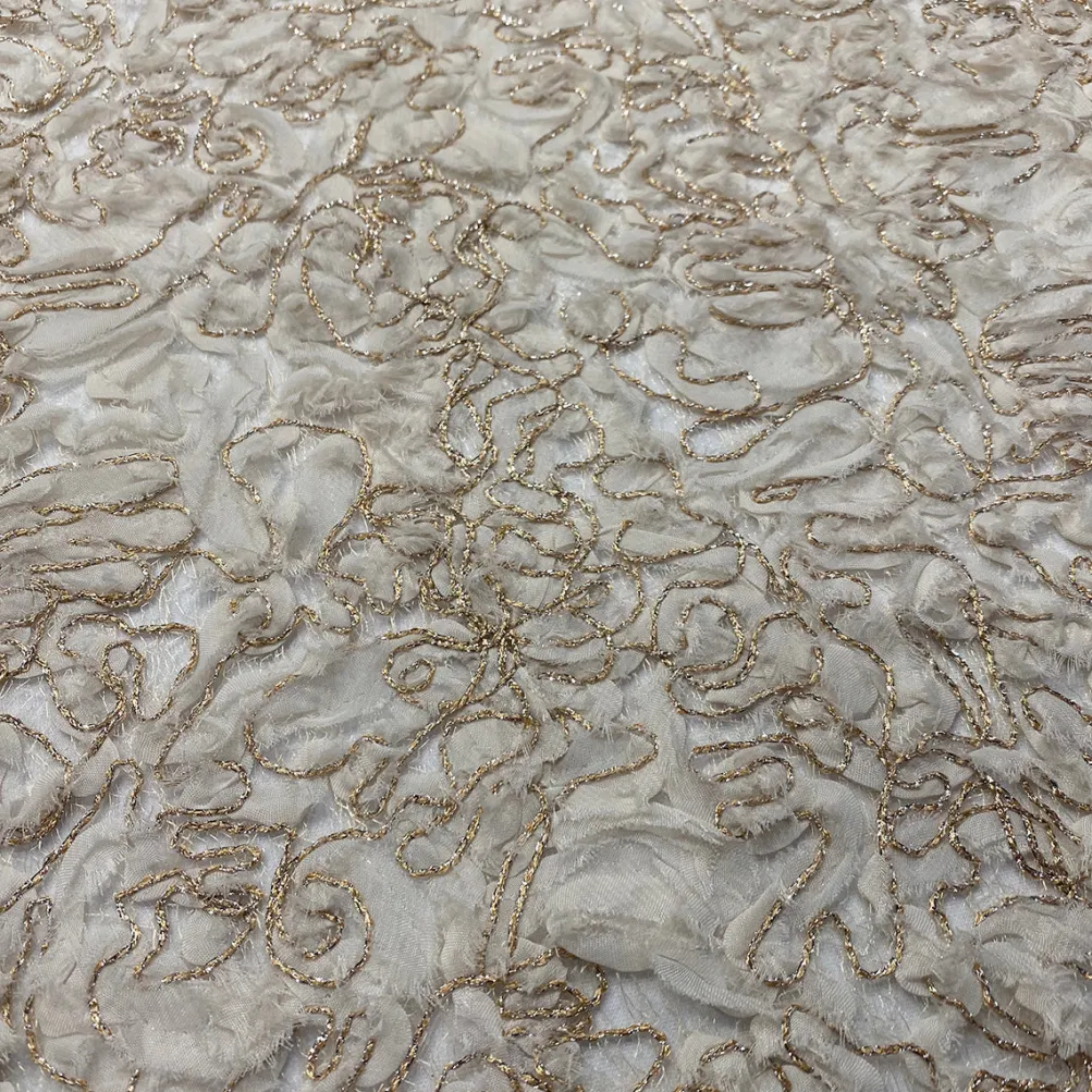 Patina Sheer Table Runner in Ivory