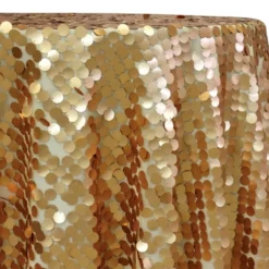 Payette Sequins Table Linen in Gold