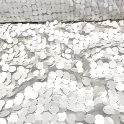 Payette Sequins Table Runner in White