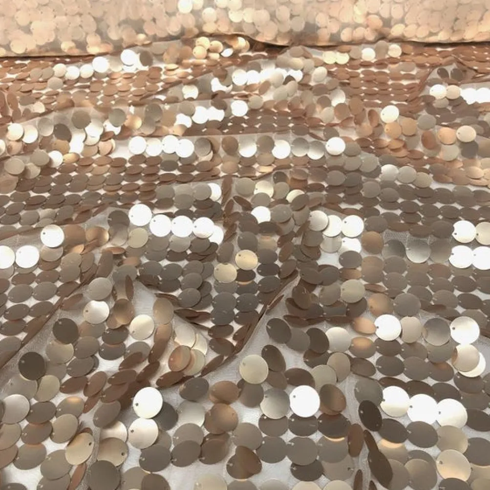 Payette Sequins Table Runner in Champagne