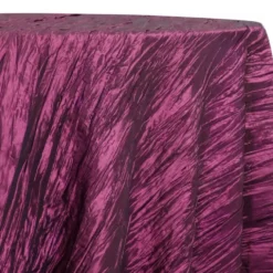 1pc - Accordion Taffeta Table Linen 90