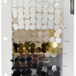 1pc - Payette Sequins Table Linen 108"x108" Square - Champagne