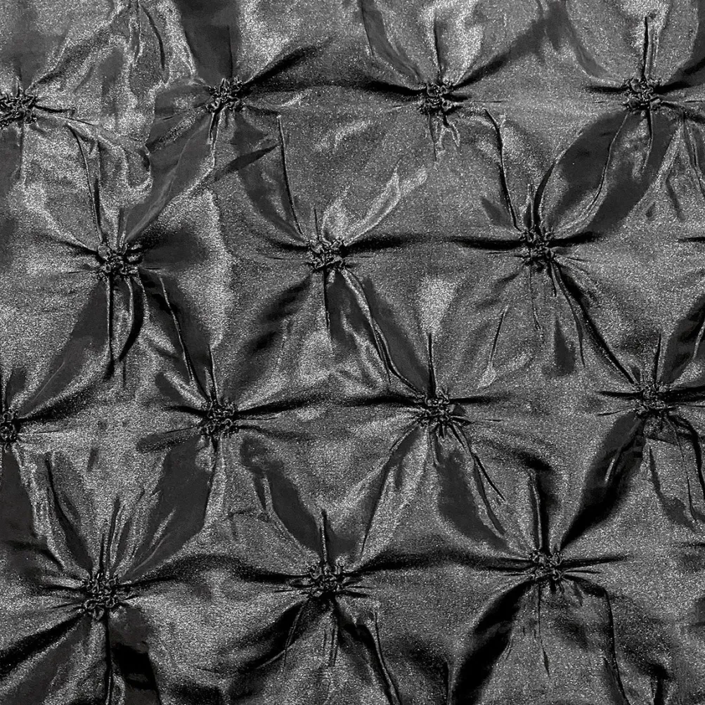 10pcs - Belly Button (Pinwheel) Table Runner 14"x108" - Black