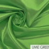 78pcs - Bridal Satin - 6"x108" Sash w/ Straight Ends - Lime 38