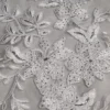 10pcs - Claire Lace Table Runner 14"x108" - Silver and White