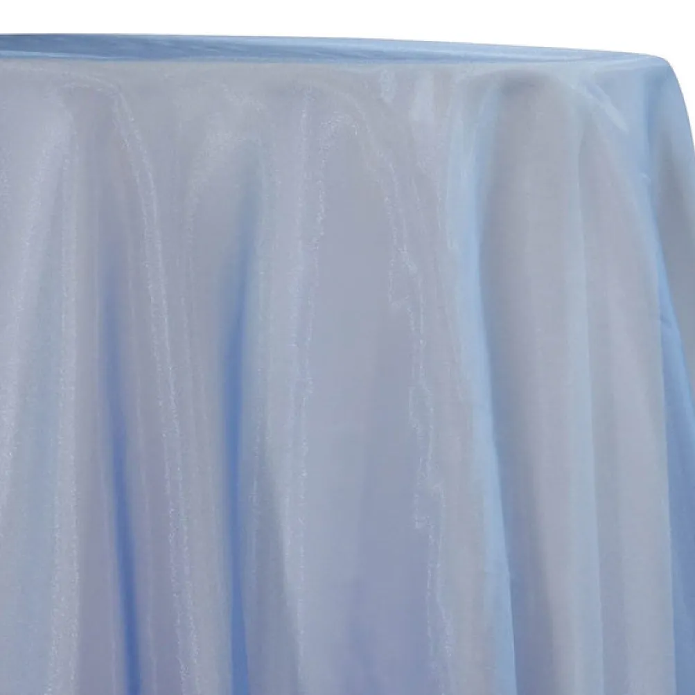 10pcs - Crystal Organza Table Linen 72"x72" Square - Perry 503