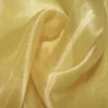2pcs - Crystal Organza Table Linen 72"x72" Square - Gold 901