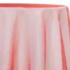 10pcs - Crystal Organza Table Linen 72"x72" Square - Coral L 500