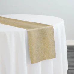10pcs - Imitation Burlap Table Runner 14