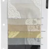 3pcs - Medallion Jacquard Sheer Table Linen 108"x156" Banquet - Gold
