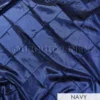 87pcs - 4" Pintuck - 6"x108" Sash w/ Straight Ends - Navy