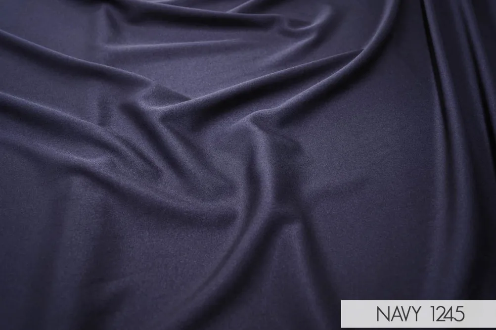 100pcs - Polyester Poplin - Elastic Cap - No ties - Navy