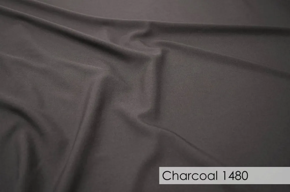 225pcs - Polyester Poplin - 8"x108" Sash w/ Straight Ends - Charcoal