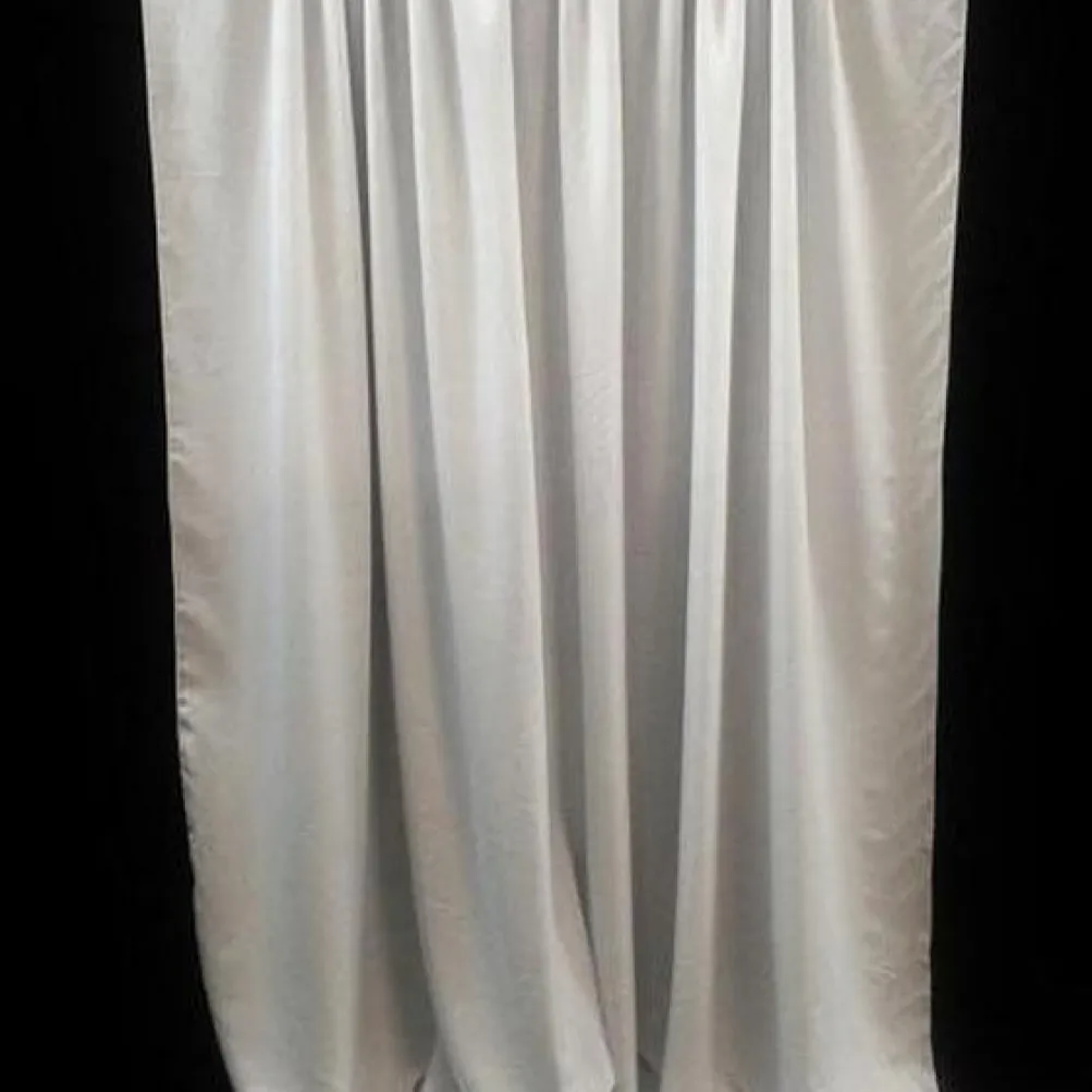 5pcs - Premium Poly (Poplin) Drapery Panel 15' Tall x 58" Wide - Yellow L 1904