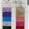 10pcs - Ribbon Mesh Lace Table Runner 14"x108" - Ivory