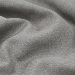 2pcs - Rustic Linen Drapery Panels 16' Tall x 113" Wide - Silver
