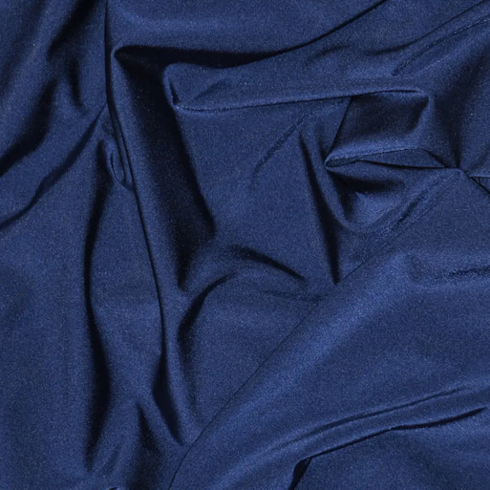 5pcs - Spandex (Fire Retardant) Drape Panels 6' Tall x 58" Wide - Navy
