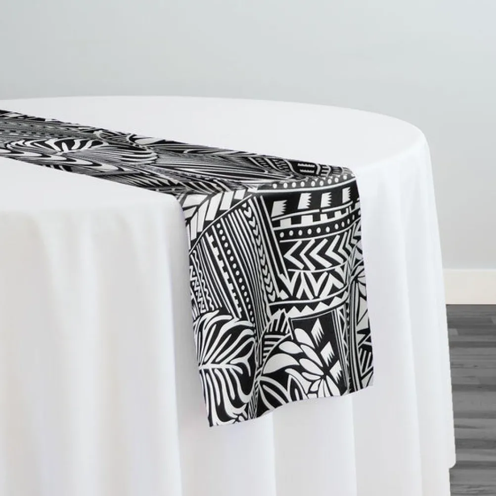 10pcs - Tribal (Poly Print) Table Runner 14"x108"