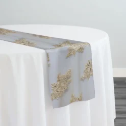 6pcs - Venetian Lace Table Runner 14
