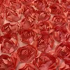 Peony Bouquet (w/ Poly Lining) Table Napkin in Coral