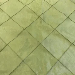 4" Pintuck Taffeta Table Linen in Sage 103
