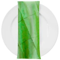 Pintuck Taffeta Table Napkin in Green (Alvin)