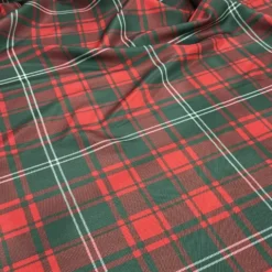 Plaid (Poly Print) Table Linen in Hollyridge