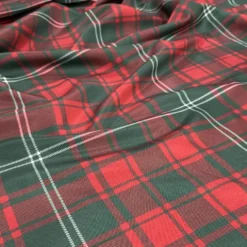 Plaid (Poly Print) Table Napkin in Hollyridge