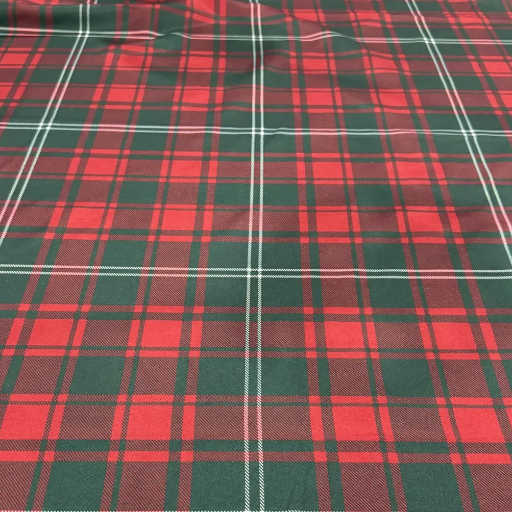 Plaid (Poly Print) Table Napkin in Hollyridge