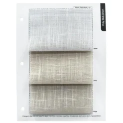 Poly Slub Table Linen in Ivory