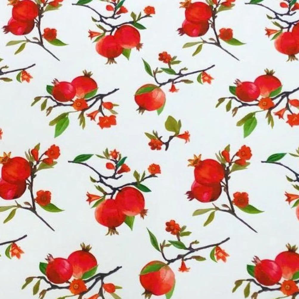 Pomegranate (Poly Print) Table Linen