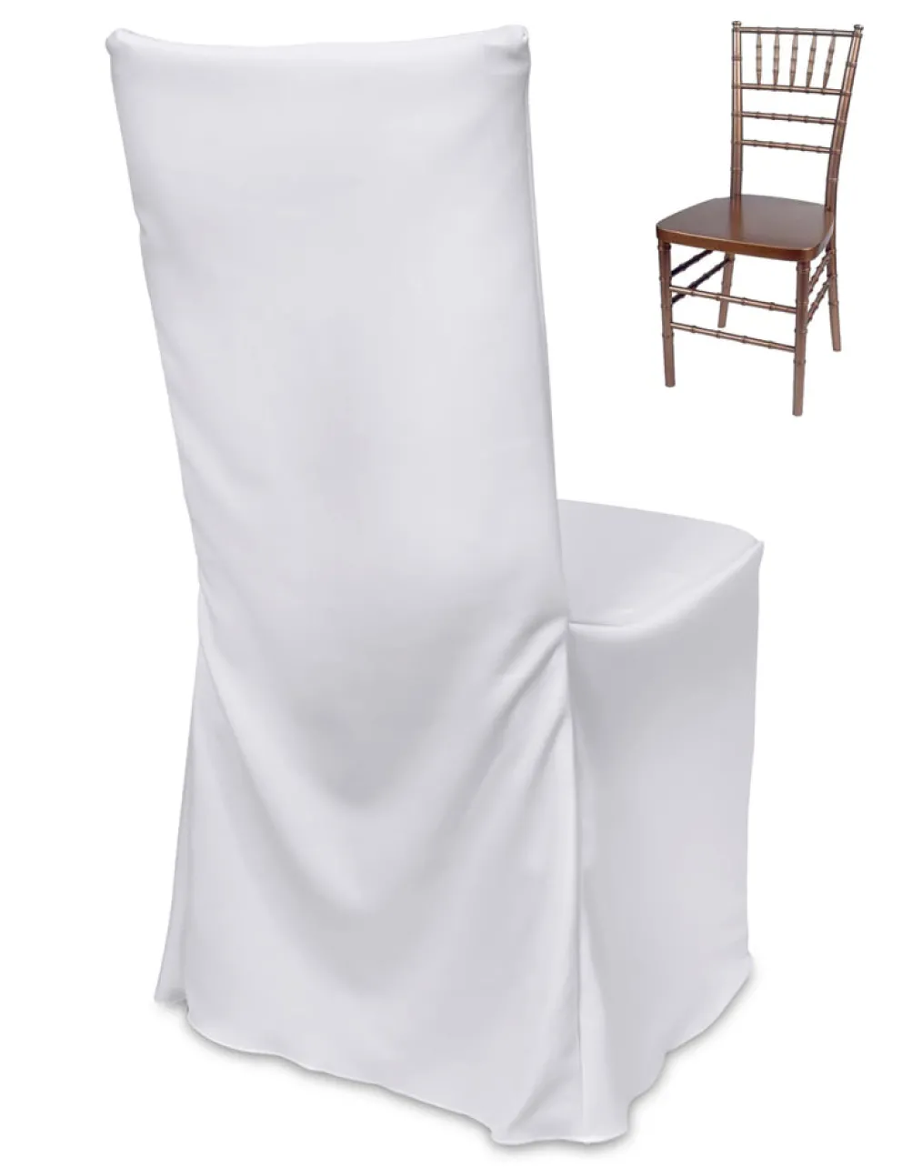 Poplin Chivari Chair Cover - Basic Quality