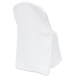 Poplin Lifetime (Round Top) Plastic Folding Chair Cover - Basic Quality