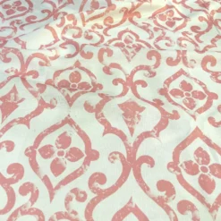 Portofino (Slub Print) Table Linen in Dusty Rose