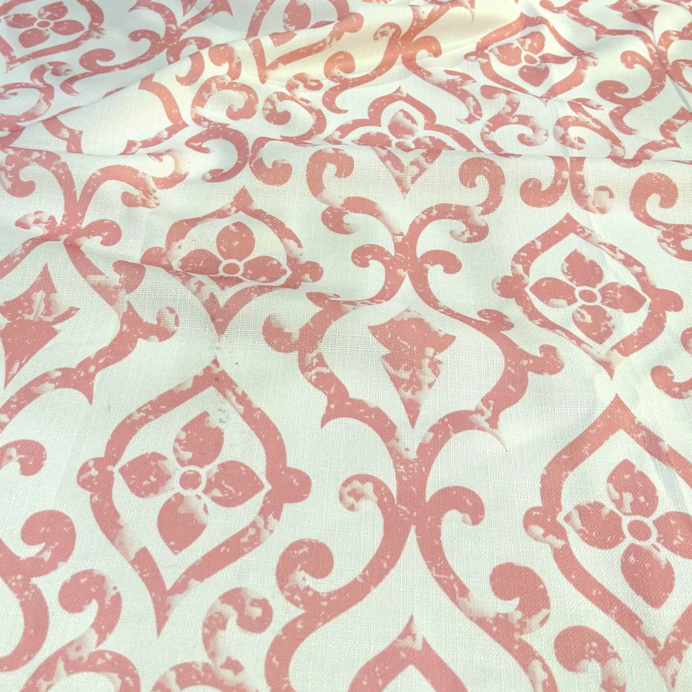 Portofino (Slub Print) Table Napkin in Dusty Rose