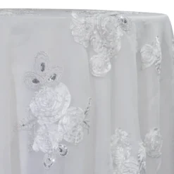 Posh Collection Table Linen in White