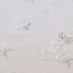 Posh Collection Table Runner in White