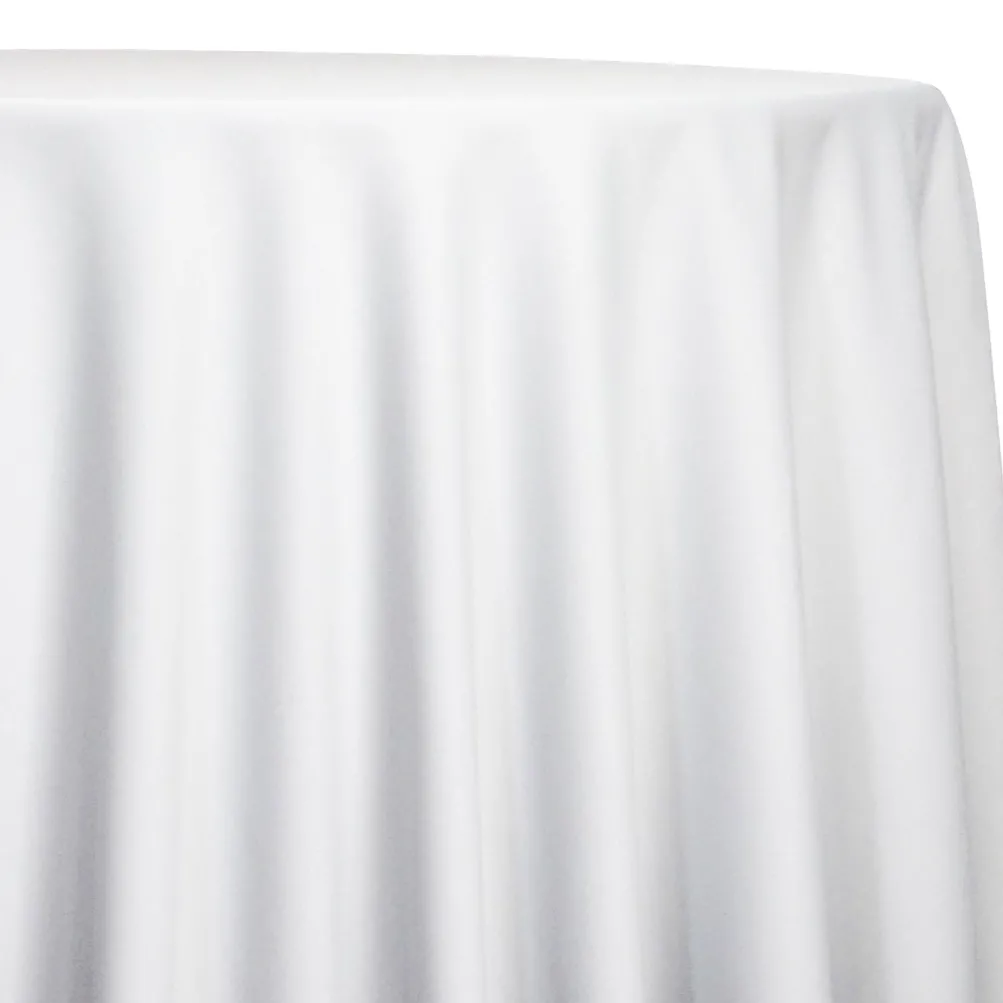 Premium Poly (Poplin) Table Linen in White