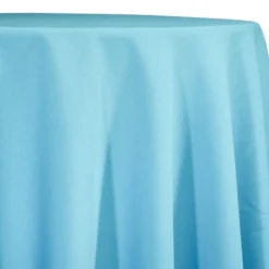 Premium Poly (Poplin) Table Linen in Aqua 1116