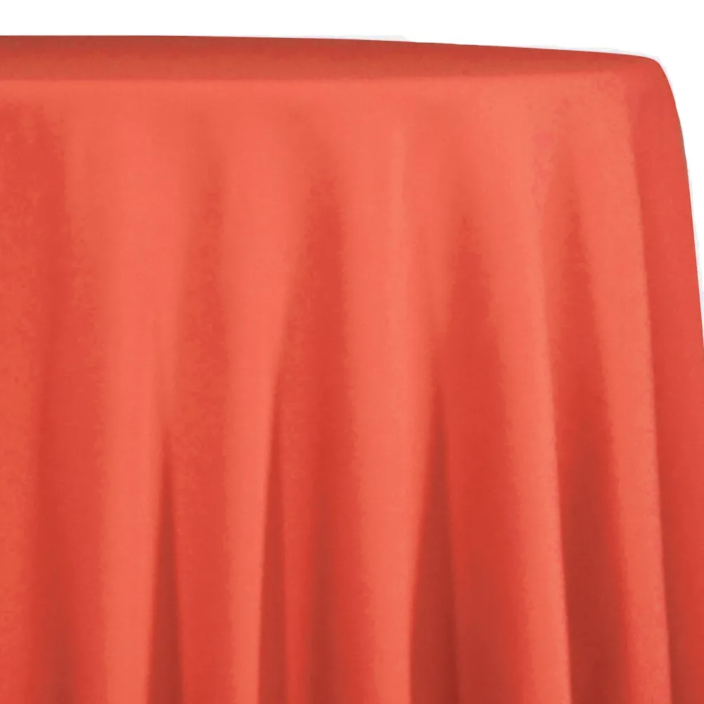 Premium Poly (Poplin) Table Linen in Burnt Orange 799
