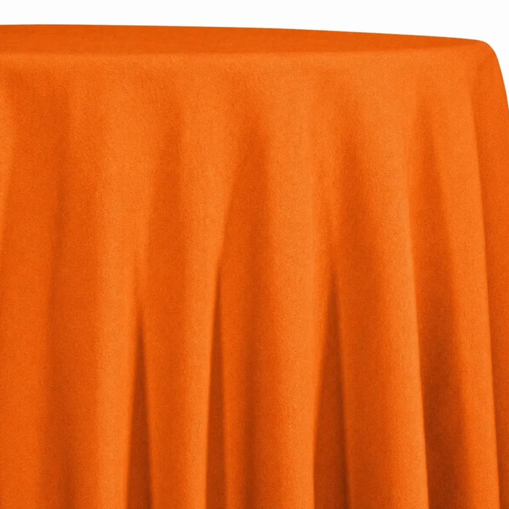 Premium Poly (Poplin) Table Linen in Orange/D 1406